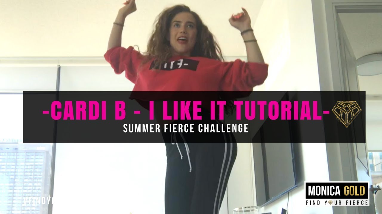 CARDI B - I Like It TUTORIAL II #FYFTUTORIALS II MONICA GOLD