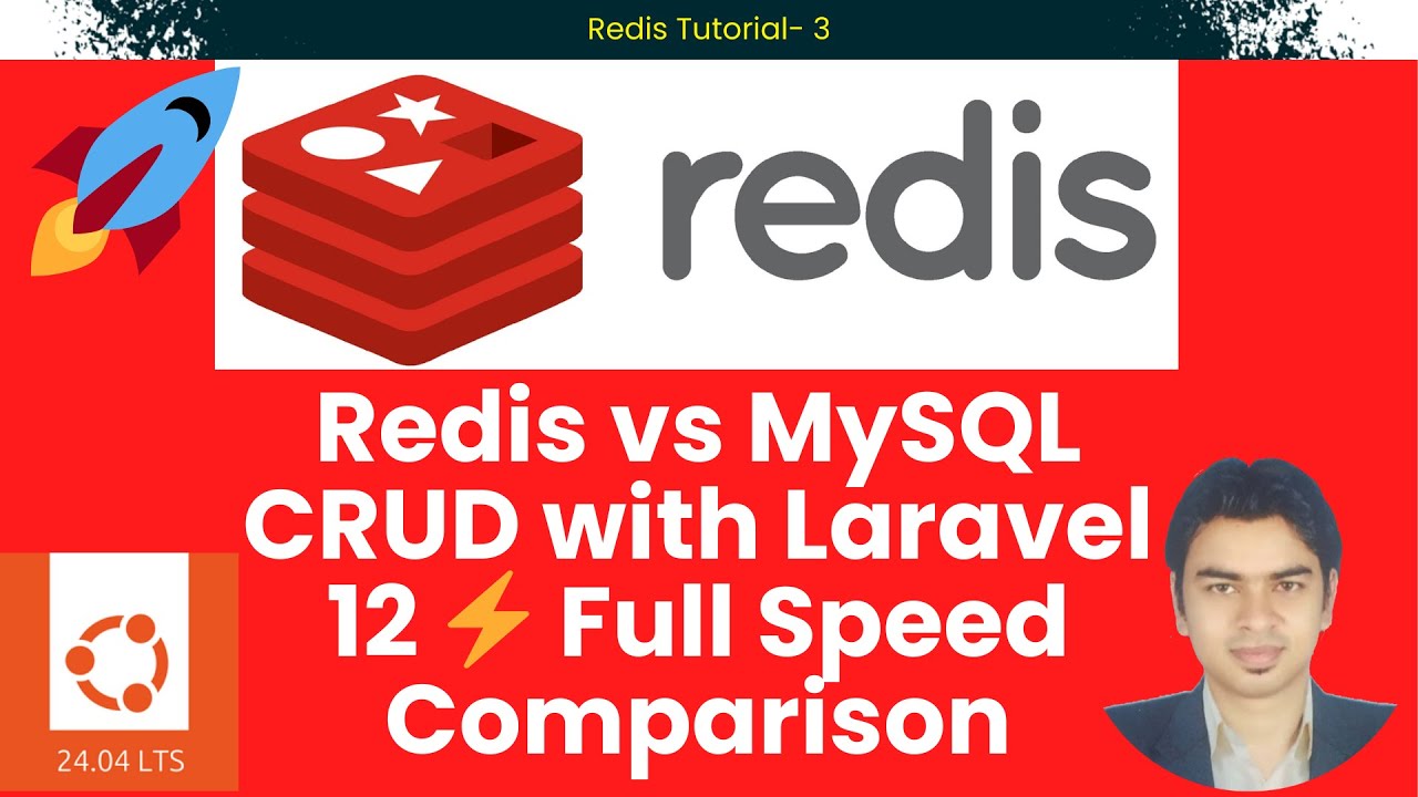 Сравнение скорости работы Redis и MySQL CRUD с Laravel 12 ⚡ #redis #laravel #mysql