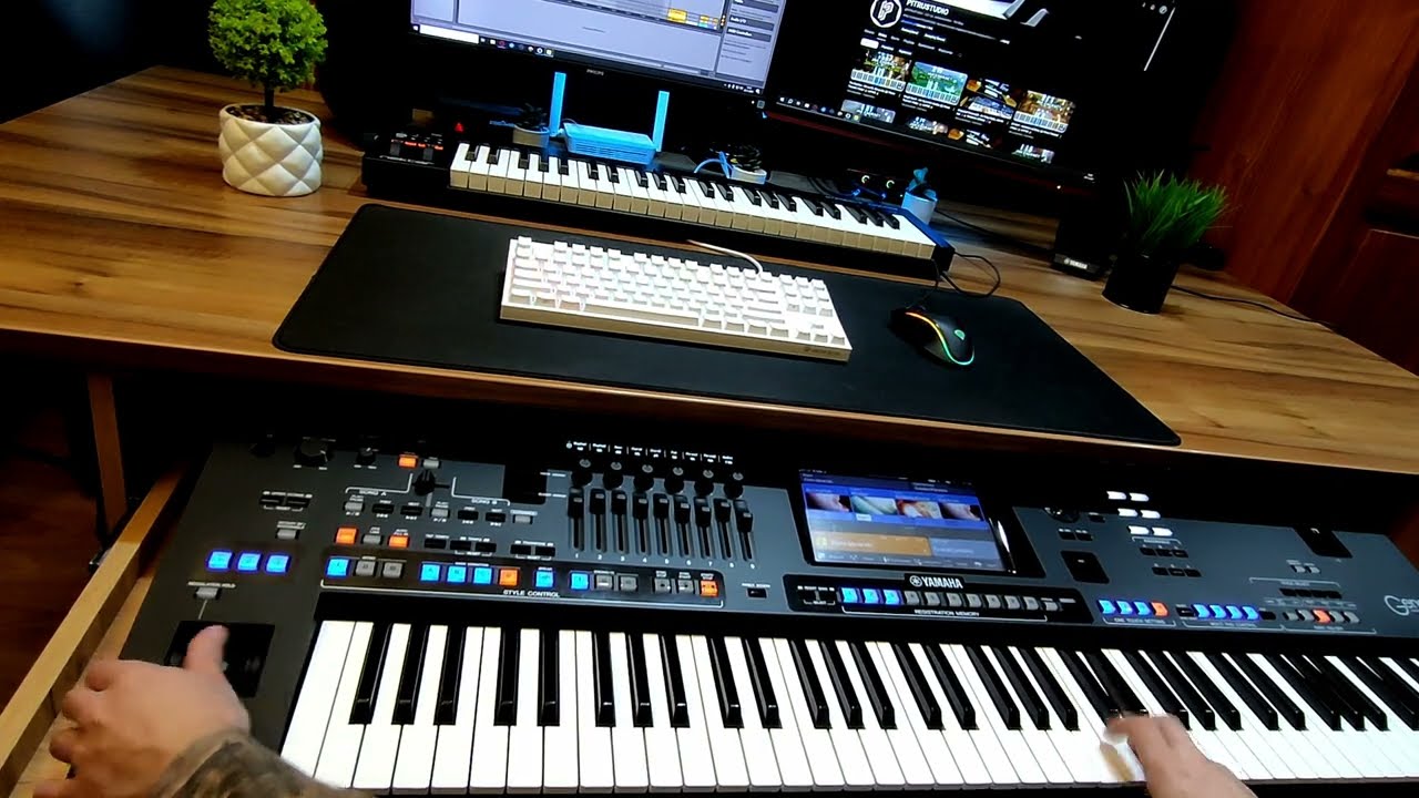Krystyna Giżowska - Złote obrączki 🎵🔥 YAMAHA GENOS 🎵🔥