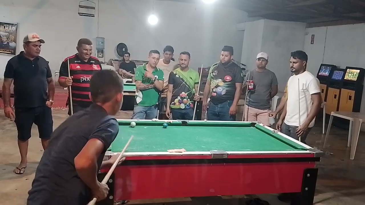 Igor no boli de 20 jogo rasgado em são José do Bonfim torneio de sinuca em gaspa