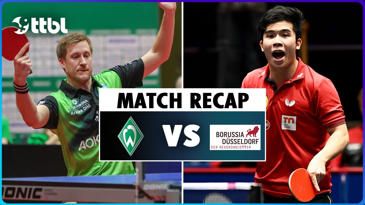 BREMEN vs. D&Uuml;SSELDORF (Tischtennis Bundesliga Recap) | Matchday 20 | 2025/2026