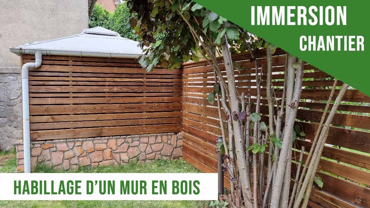 Réaliser l'habillage d'un mur en bois