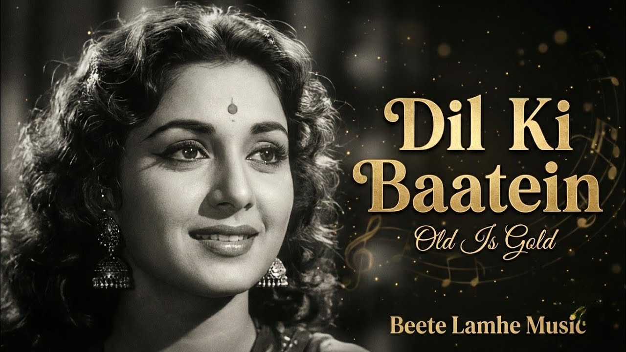 Dil Ki Baatein | 60s 70s Style Romantic Song | Retro Bollywood Vibes | Beete Lamhe Music