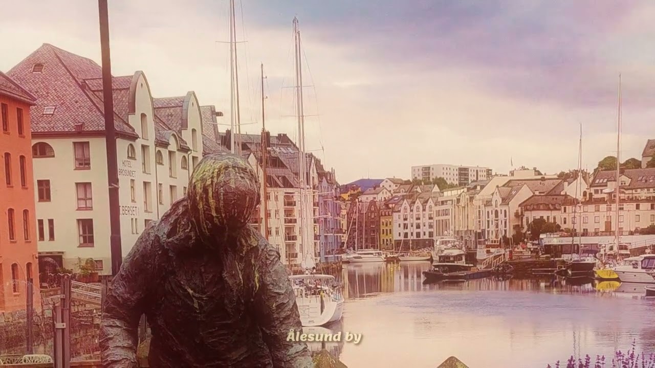 Ålesund by - visual - lyrics. Video edited by @BlackInk08