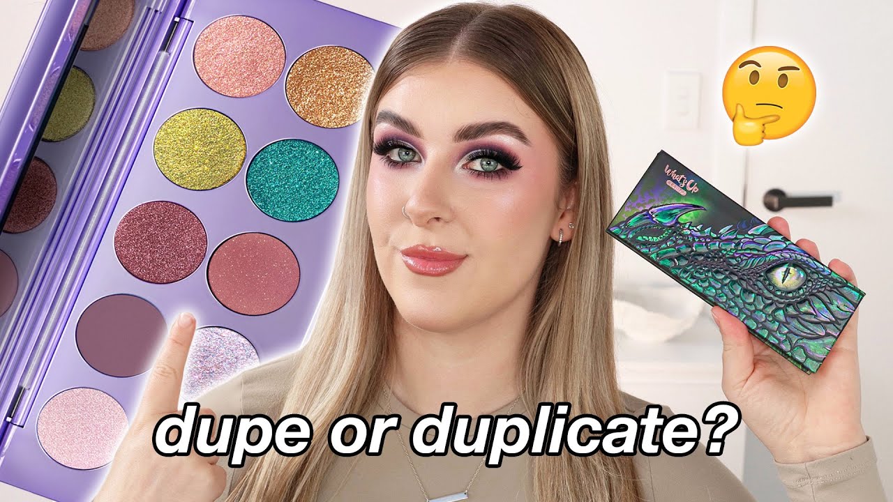 Did Pat McGrath Copy This Indie Palette? Dragon Eye vs Petalmorphosis
