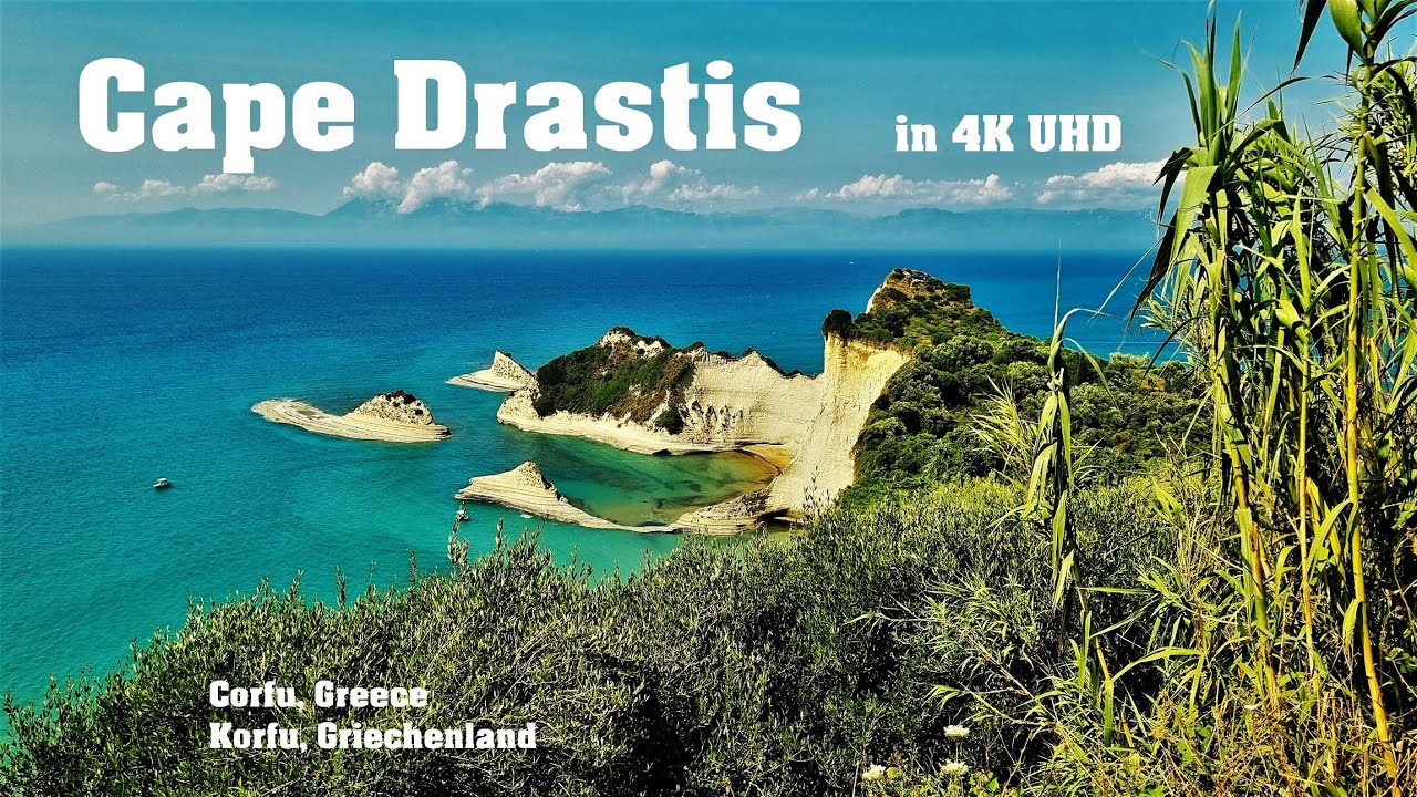Cape Drastis 🇬🇷 4K UHD | &Alpha;&kappa;&rho;&omega;&tau;ή&rho;&iota; &Delta;&rho;ά&sigma;&tau;&eta;&sigmaf; | Corfu, Greece | Korfu, Griechenland