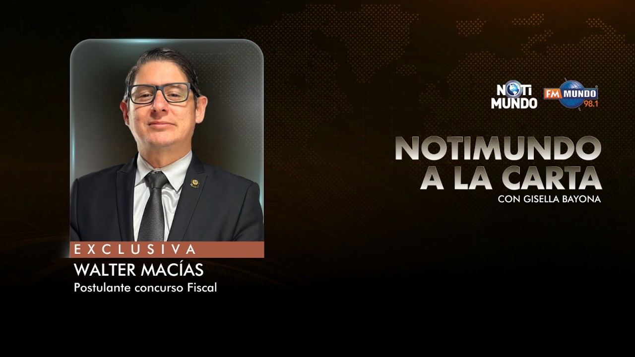 Tema: Concurso para Fiscal General del Estado, ¿qué se espera?