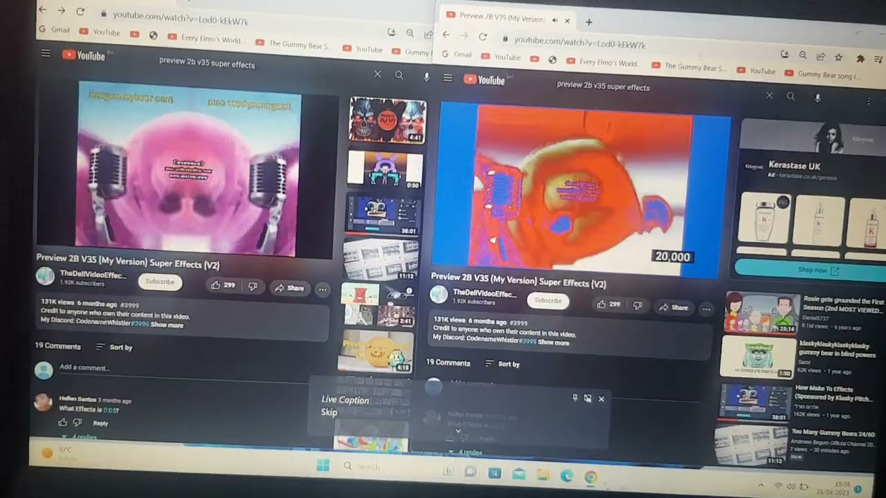 Preview 2B V35 (My Version) Super Effects (V2) Combined