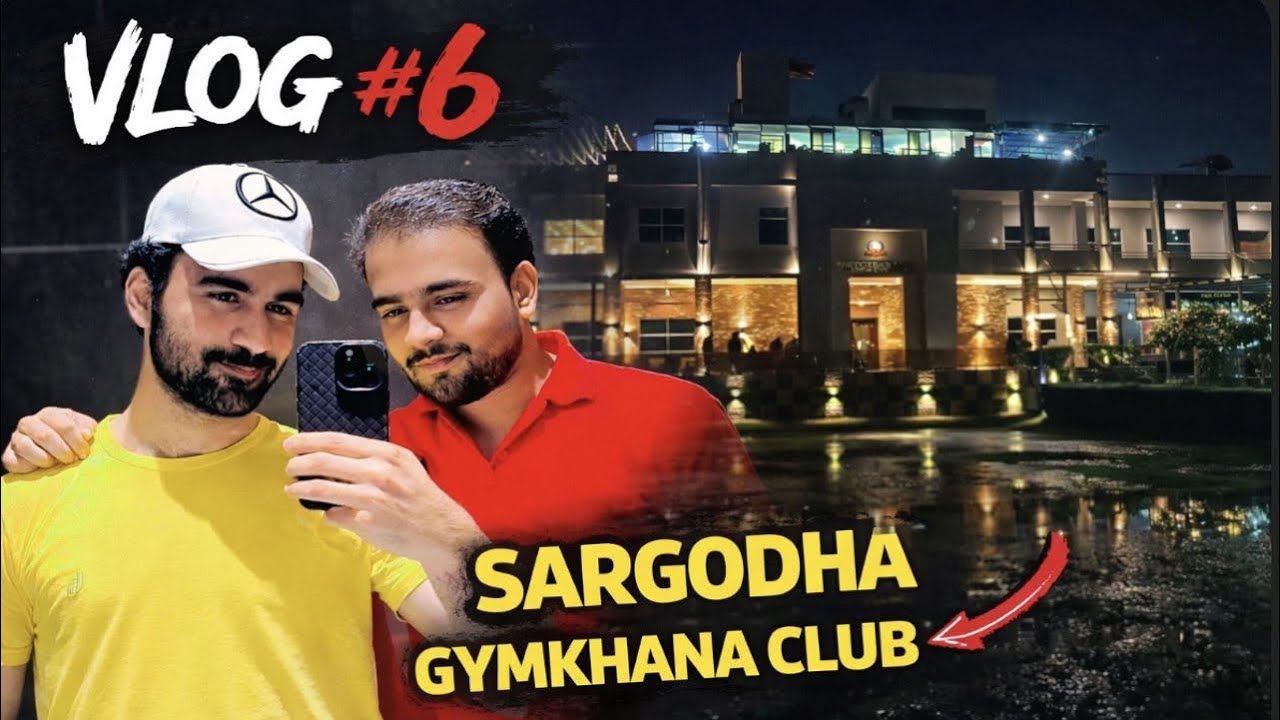 Vlog 6 Iftari at gymkhana club by Rao Nosheir/ Review of White Castles Sargodha 