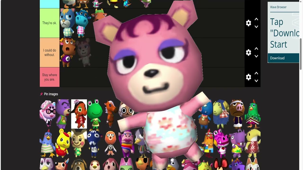 Ranking all the Animal Crossing Villagers that haven't come back.