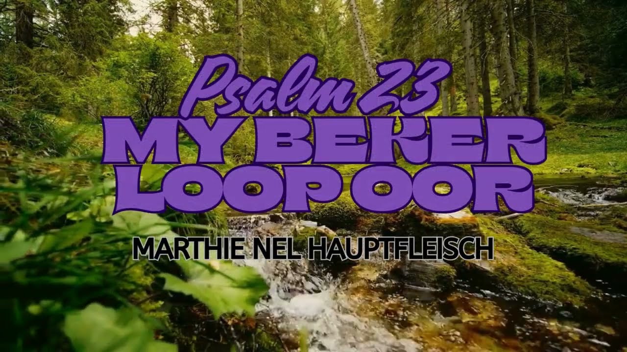Psalm 23 - My Beker loop oor -Marthie Nel Hauptfleisch-Woman On Fire