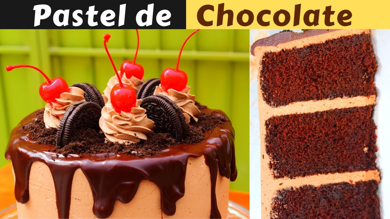 PASTEL de MOKA  (CHOCOLATE y CAF&Eacute;) Dulce Hogar Recetas