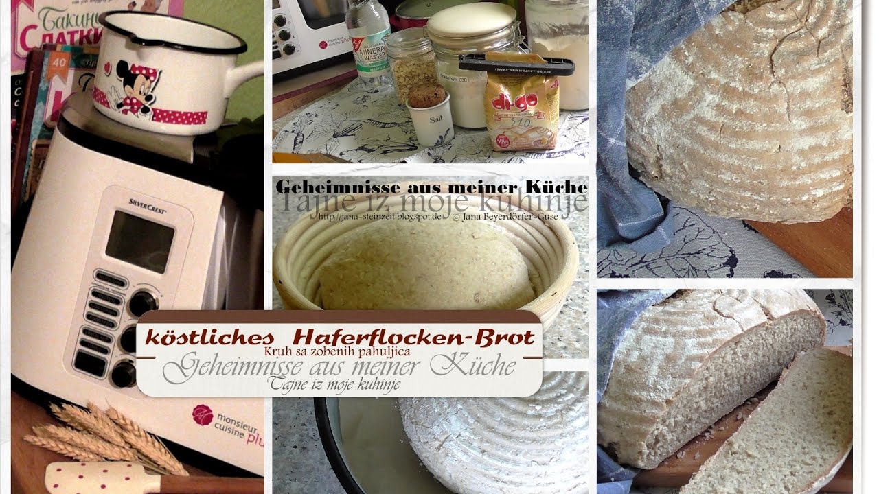 Haferflocken - Brot * köstliches 1-Euro-Brot mit Monsieur Cuisine edition Plus