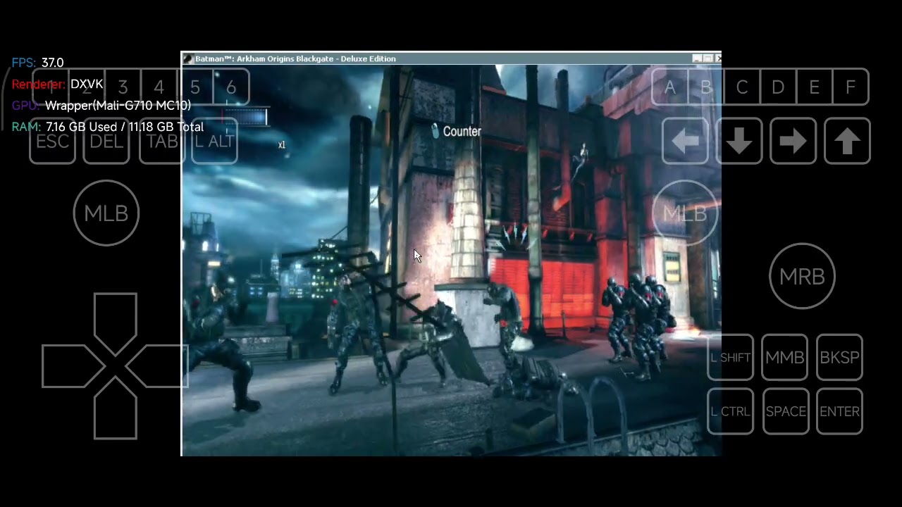 Winlator Bionic 2.8 Batman Mali Gpu