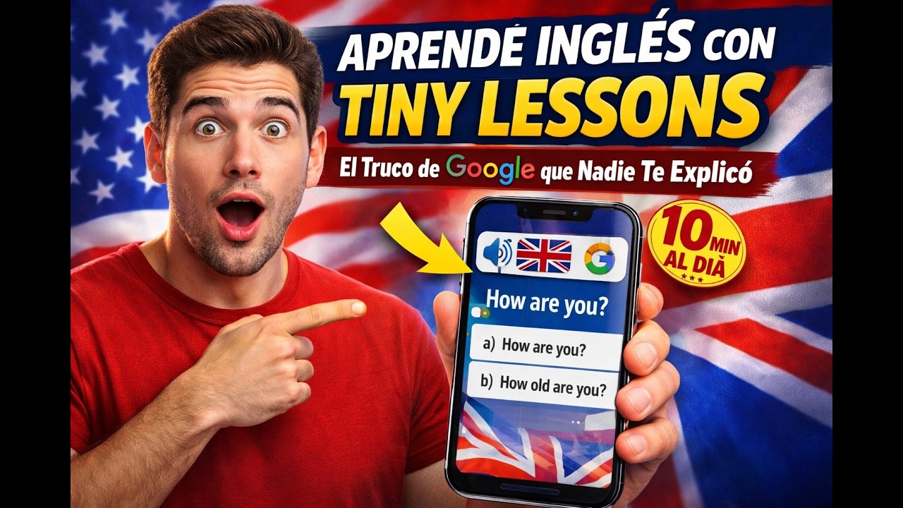 Tiny Lessons: - Conoce la Nueva IA de Google para Aprender Inglés (LINKS EN LA DESCRIPCIÓN)