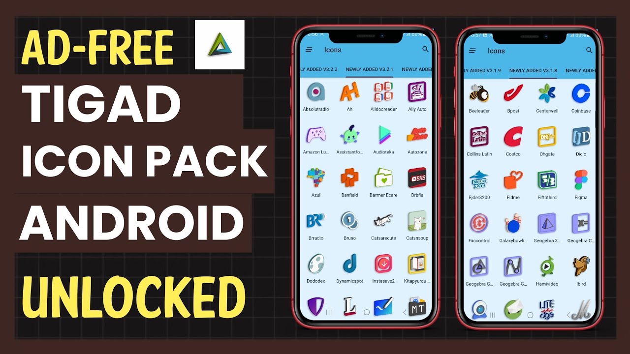Best Free Tigad Icon Pack App for Android