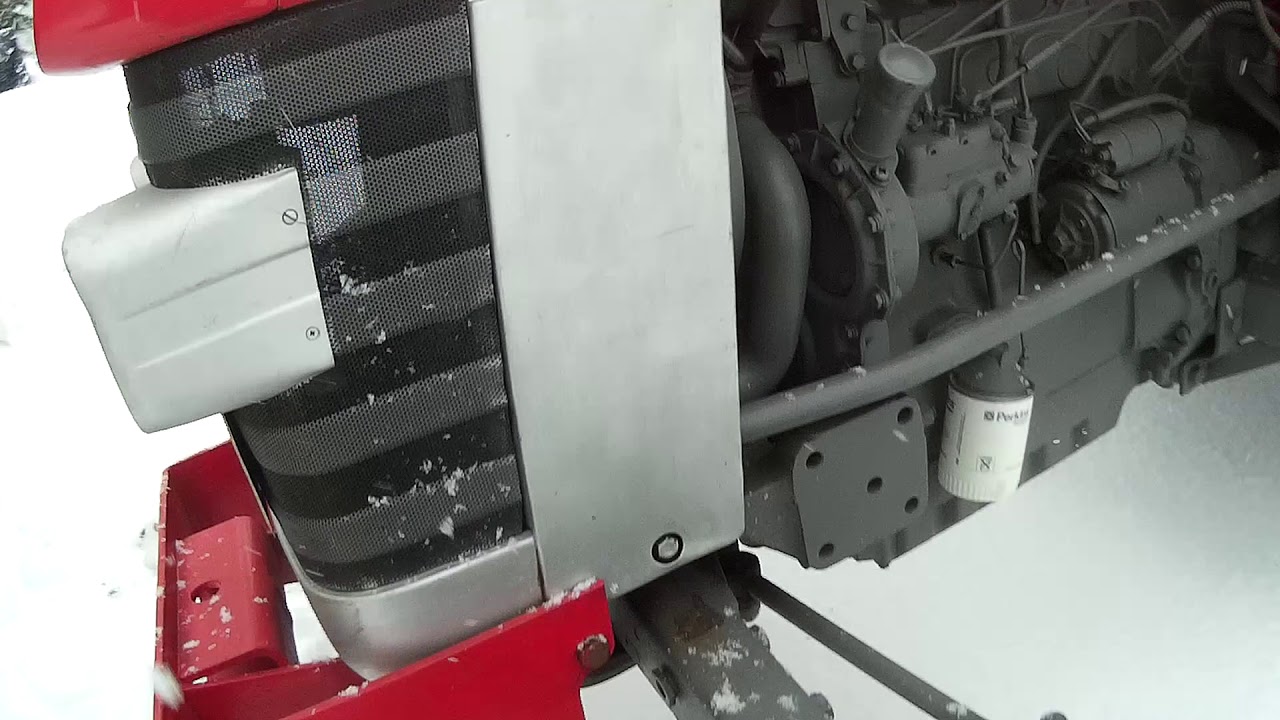 MASSEY-FERGUSON 165 COLD START,