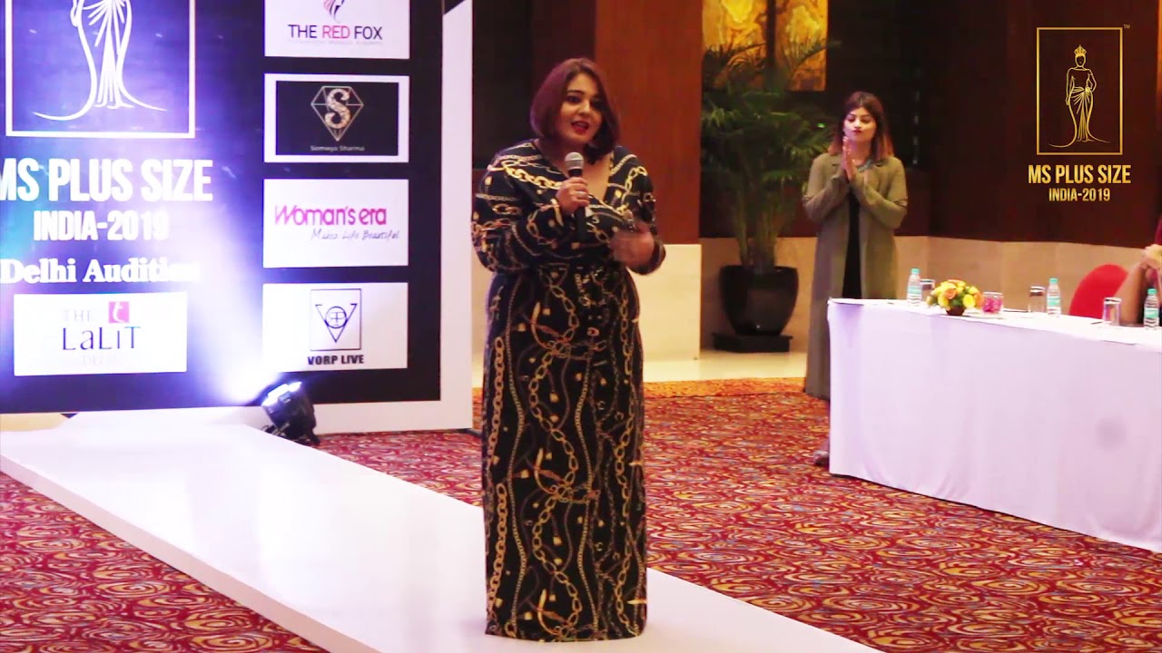 MS Plus Size India 2019 | Delhi Audition Part-2 | Creating the impact
