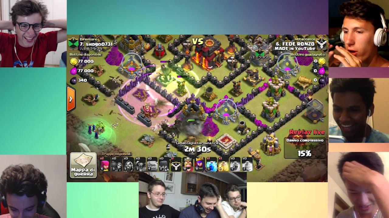 MULTI CLASH w/Jakidale, Fede, Deka, Kai e Tola --SPECIALE 100.000 ISCRITTI--