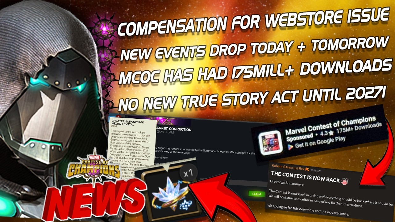 175 миллионов загрузок! | Kabam компенсирует проблемы с веб-магазином, но достаточно ли этого? | ...