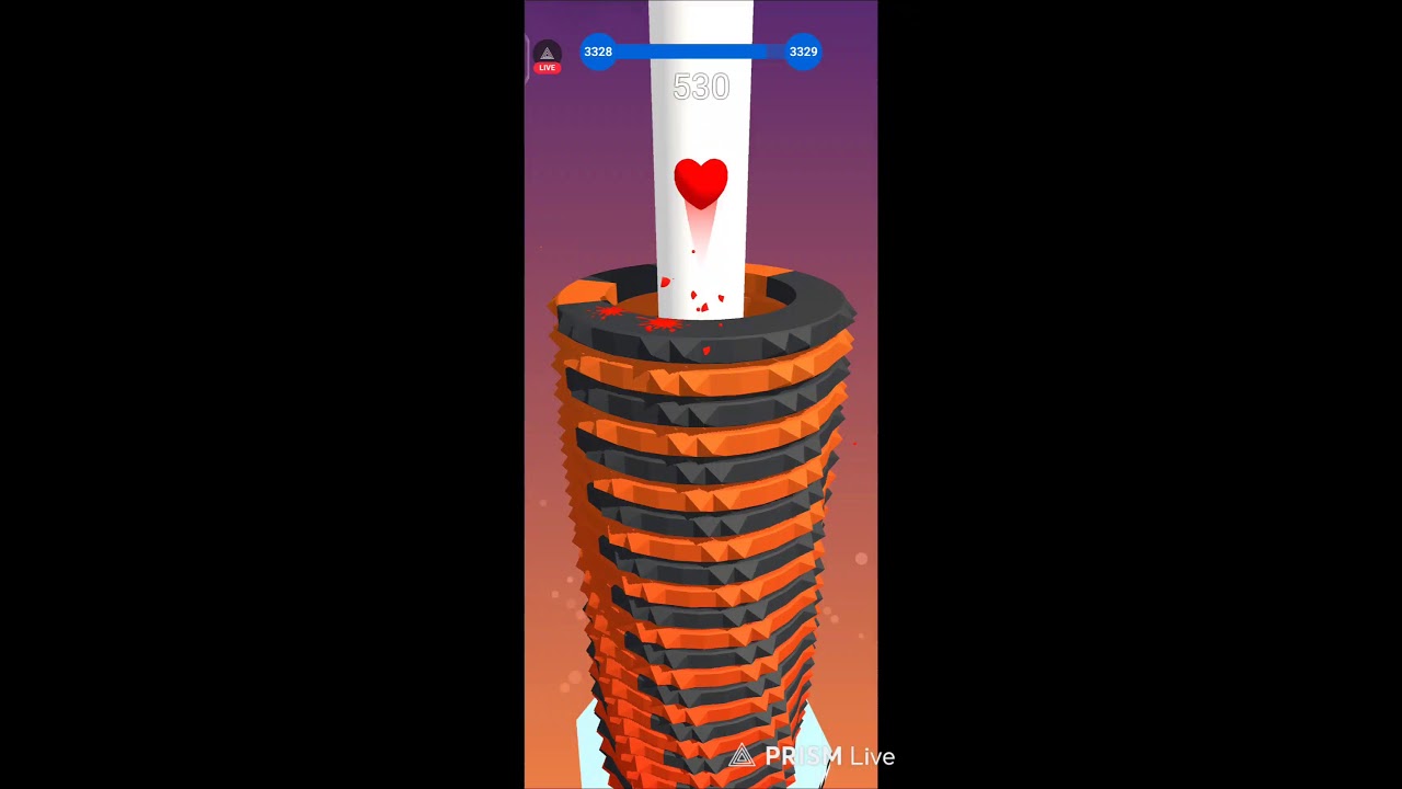 Stack Ball Live Part 89!#live #stackballlive #shortslive