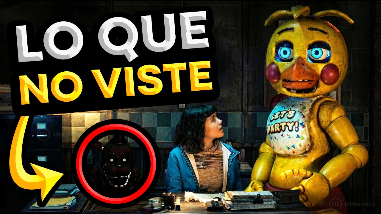 15 DETALLES OCULTOS de VIDEOJUEGOS en Five Nights At Freddy’s 2 La Película [2025]