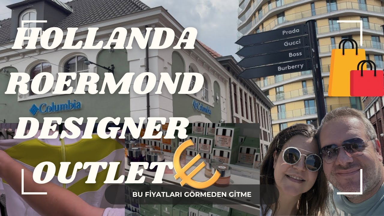 Hollanda’da Gezip, Sonra Roermond Outlette Cüzdanı Boşalttık! 😅 |  Roermond Vlog (Neler aldık?)