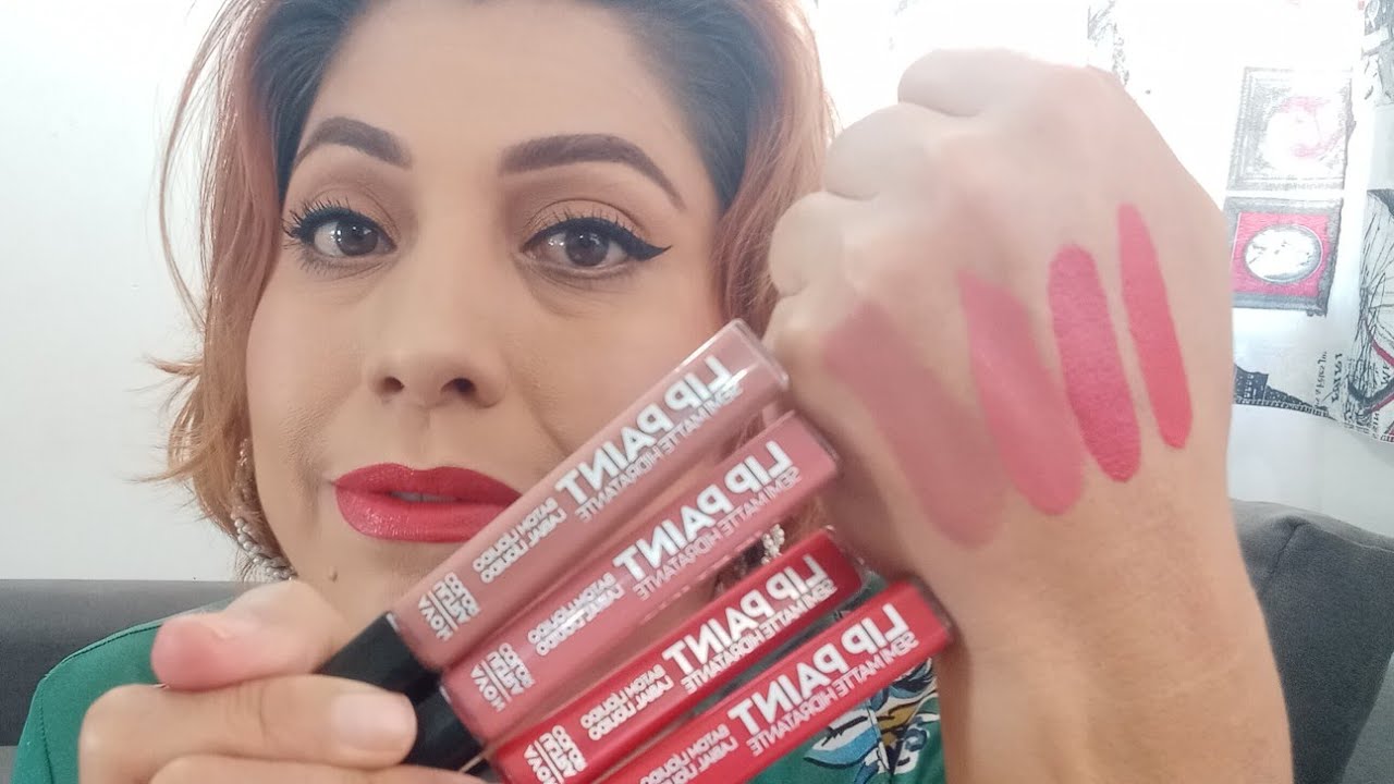 Labiales LIP PAINT AVON / Con aceites hidratantes 🤗 Acabado Semi-matte