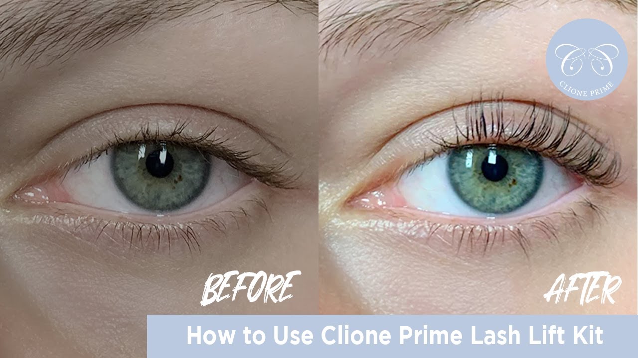 Clione Prime Lash Lift Kit Instructions