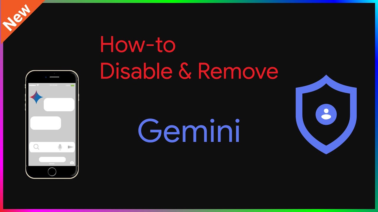 How-to Completely Disable and Remove Gemini from Your Phone