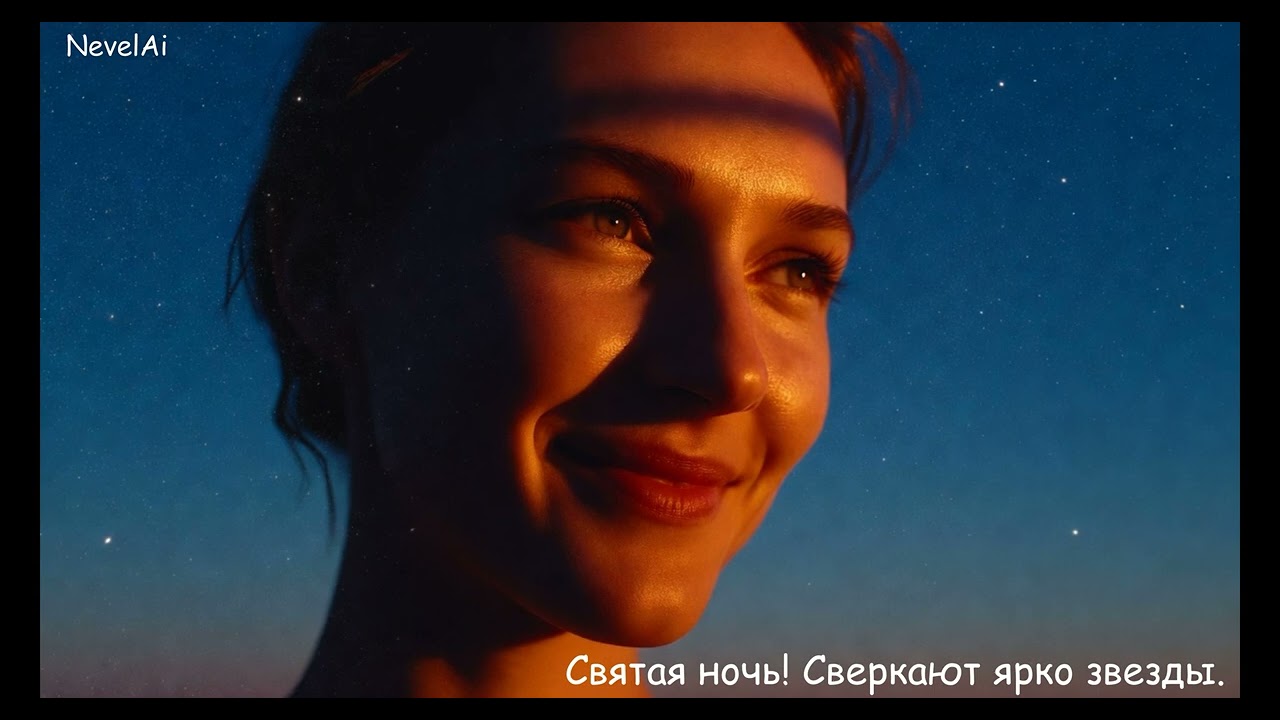 Святая ночь! Сверкают ярко звезды. - Песнь Возрождения №2528 #РождествоХристово