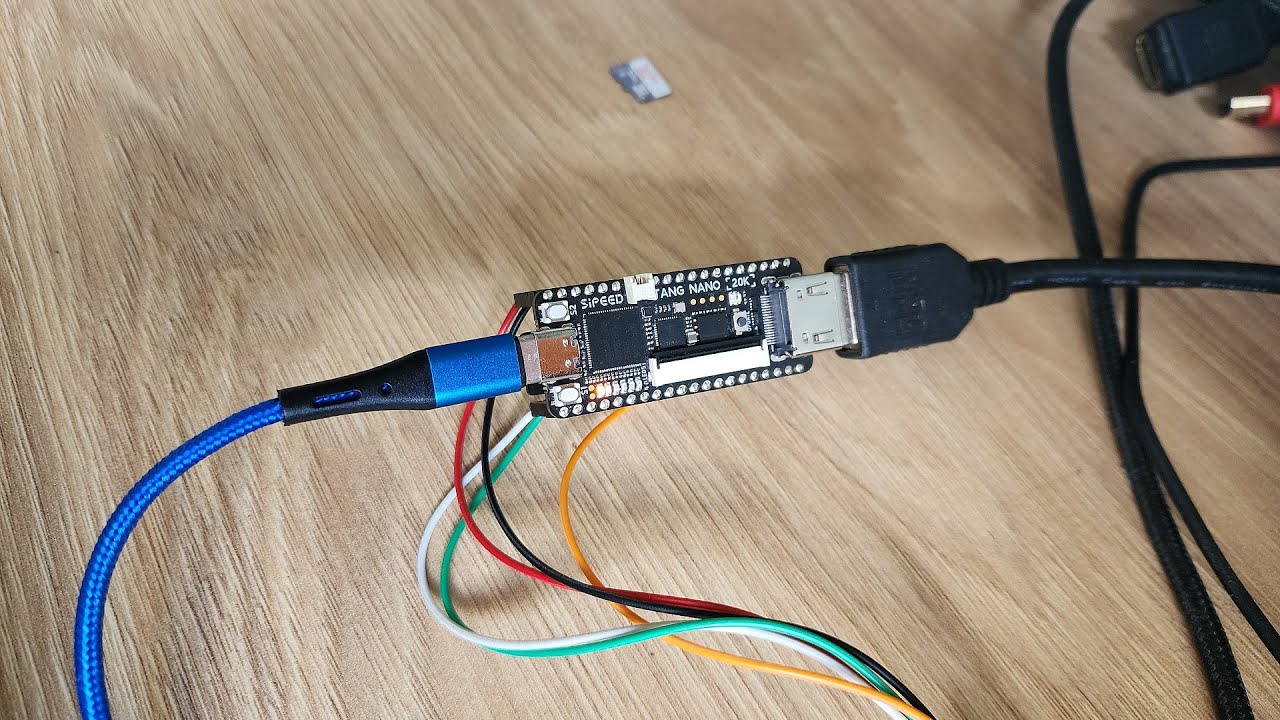 Как прошить Tang Nano 20K