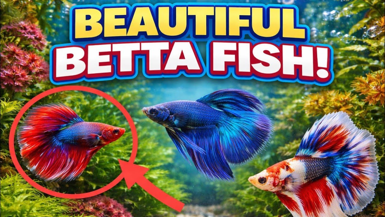 Most Beautiful Betta Fish | Stunning Colors & Graceful Moves