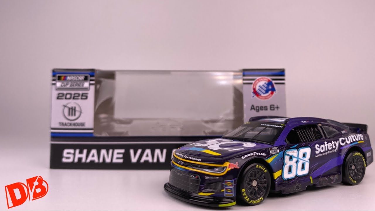 2025 SHANE VAN GISBERGEN MEXICO CITY RACED WIN CHEVROLET DIECASTBUFFET NASCAR DIECAST REVIEW 1/64