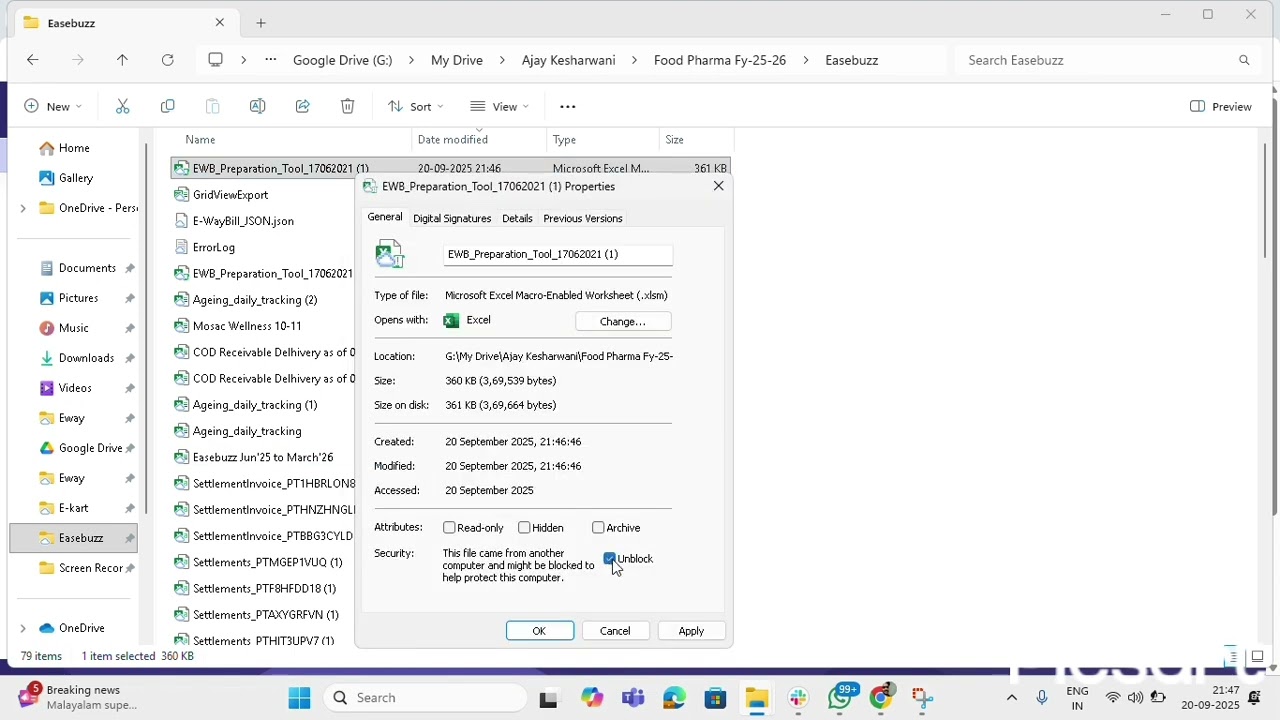 How to download a JSON file for bulk e-way bills generation part-1