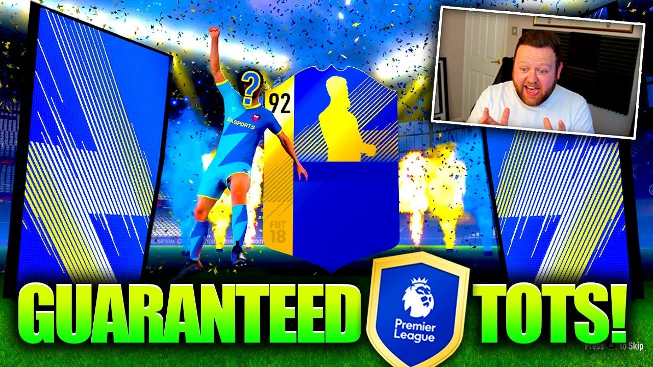 GUARANTEED PREMIER LEAGUE TOTS PACK!!