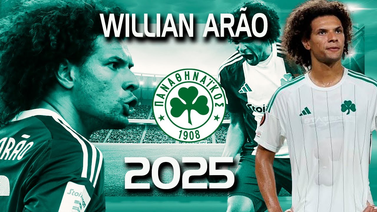 WILLIAN AR&Atilde;O video para an&aacute;lise  todos os lances de  2025