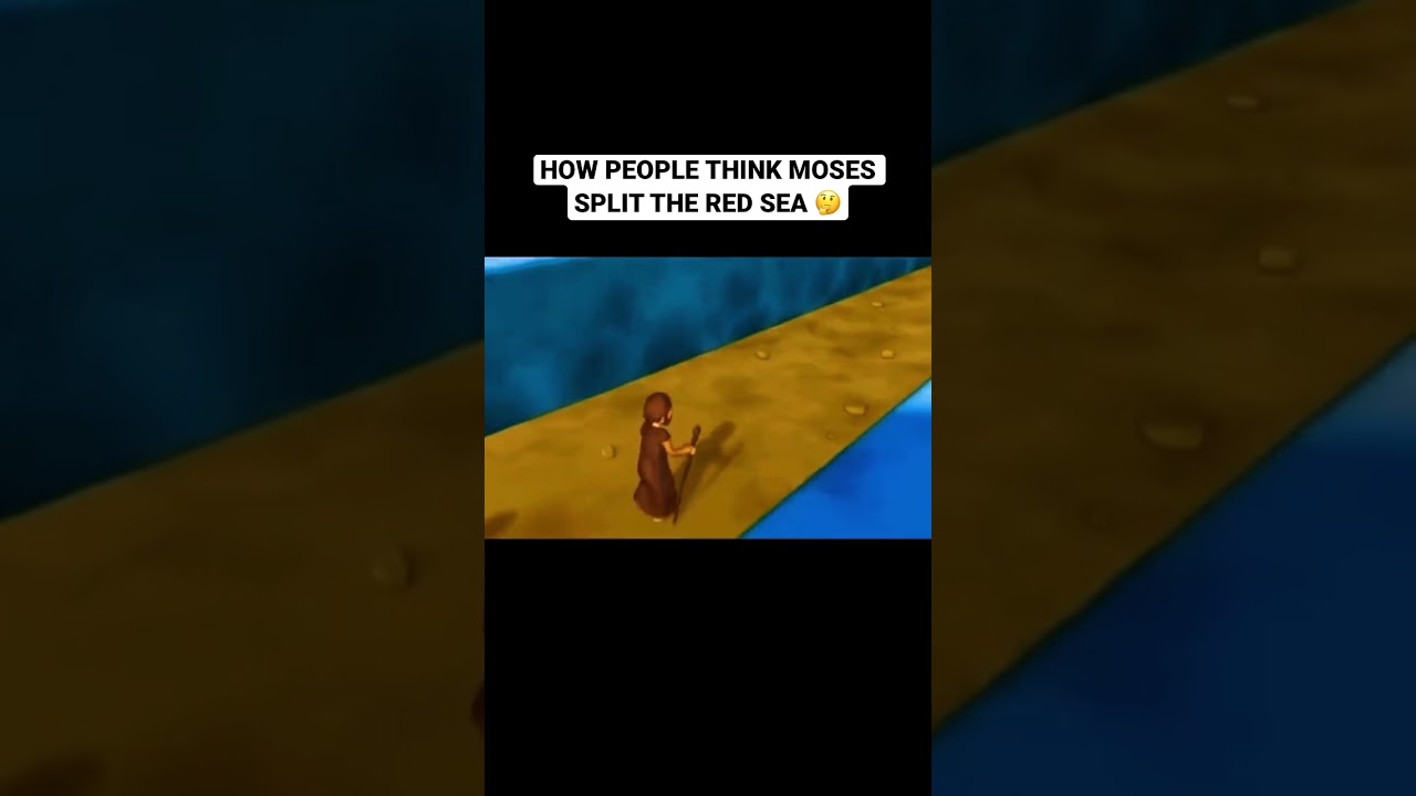 How Moses Really Split The Red Sea 🌊 😱