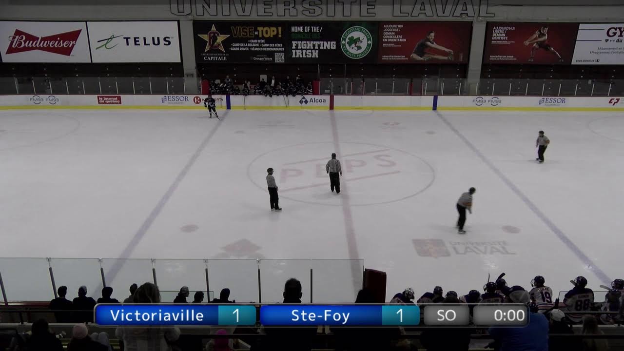 RSEQ Hockey masculin D2 🏒  Victoriaville @ Sainte-Foy [2026-02-14]