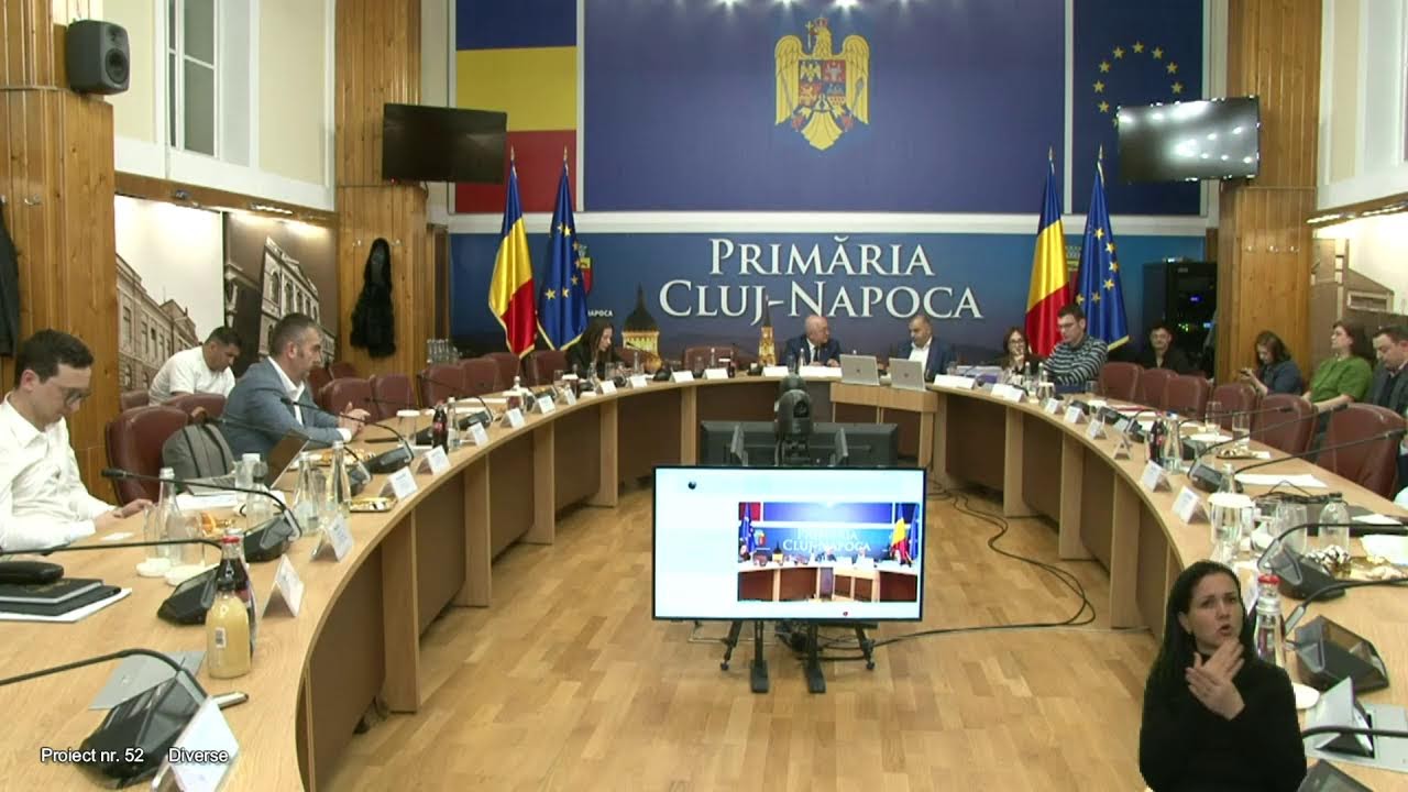 Ședința ordinară a Consiliului Local - 20 martie 2026