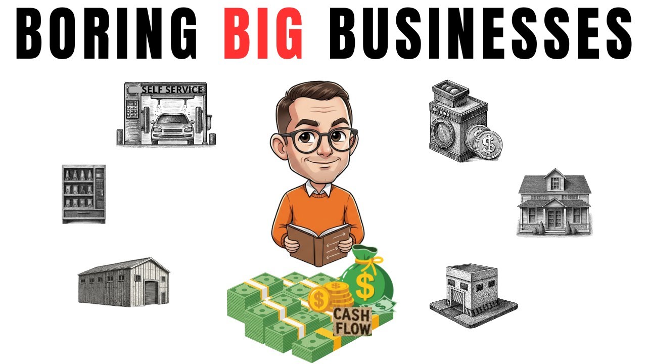 6 BORING Businesses That Always Make Millionaires (90% Success Rate?)