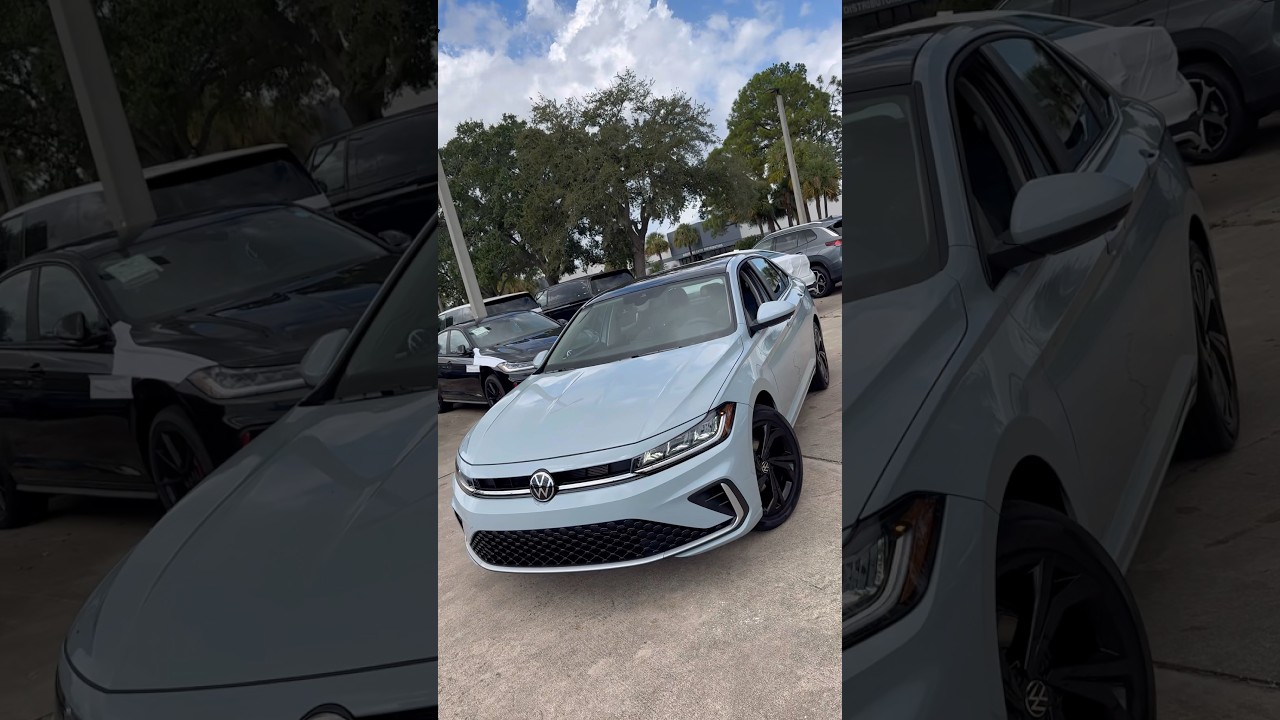 2026 VW Jetta SE with the black wheel package‼️ #vw #vwjetta #jetta #volkswagen #vwusa #vwcars