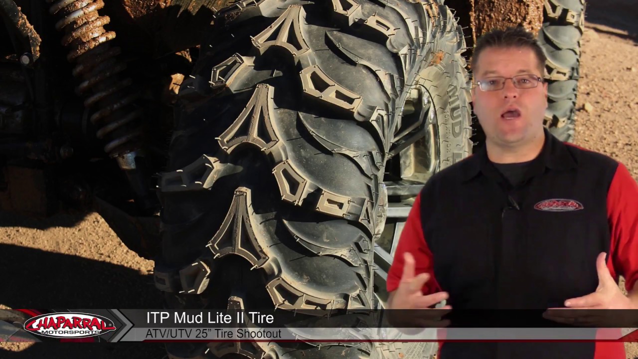 ITP Mud Lite II ATV Quad and UTV Tires in the Chap Moto 25 Inch Tire Shootout