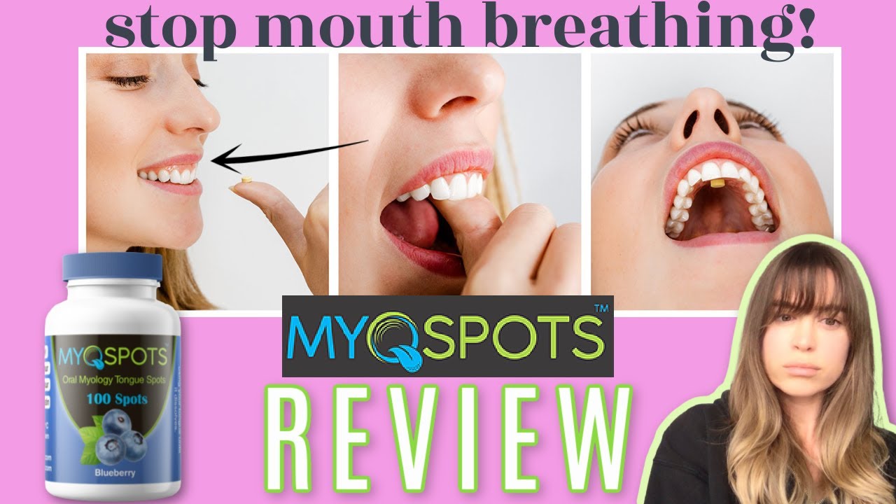 MYOSPOTS REVIEW AND DEMO-HOW TO STOP MOUTH BREATHING!