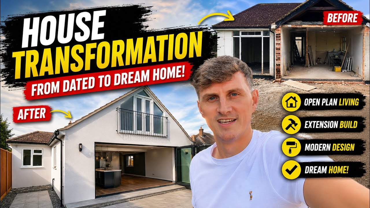Time lapse building my 1000 sq ft extension