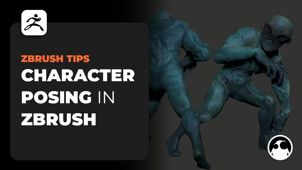 A very cool trick to pose characters in & outside ZBrush