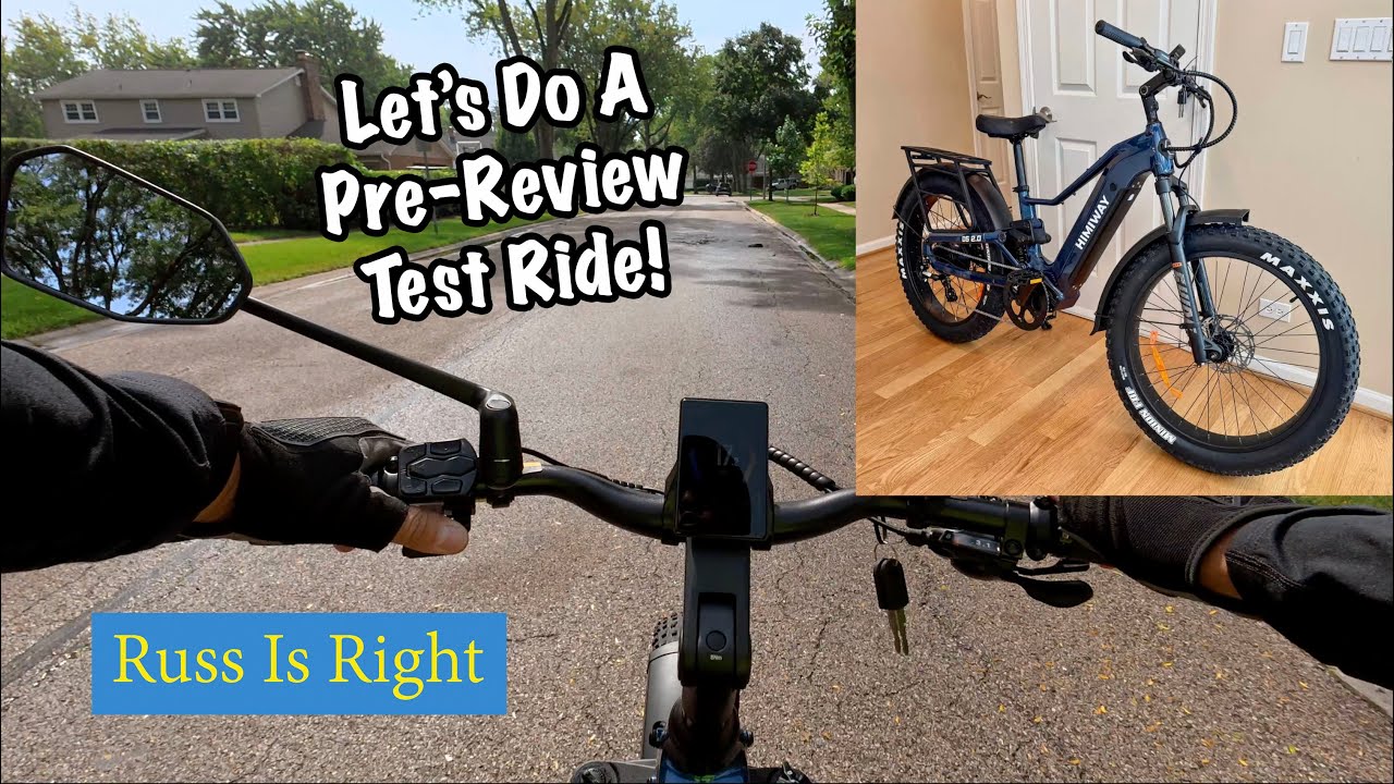 This Is How I Do A Pre-Review Test Ride - Testing The Himiway D5 2.0