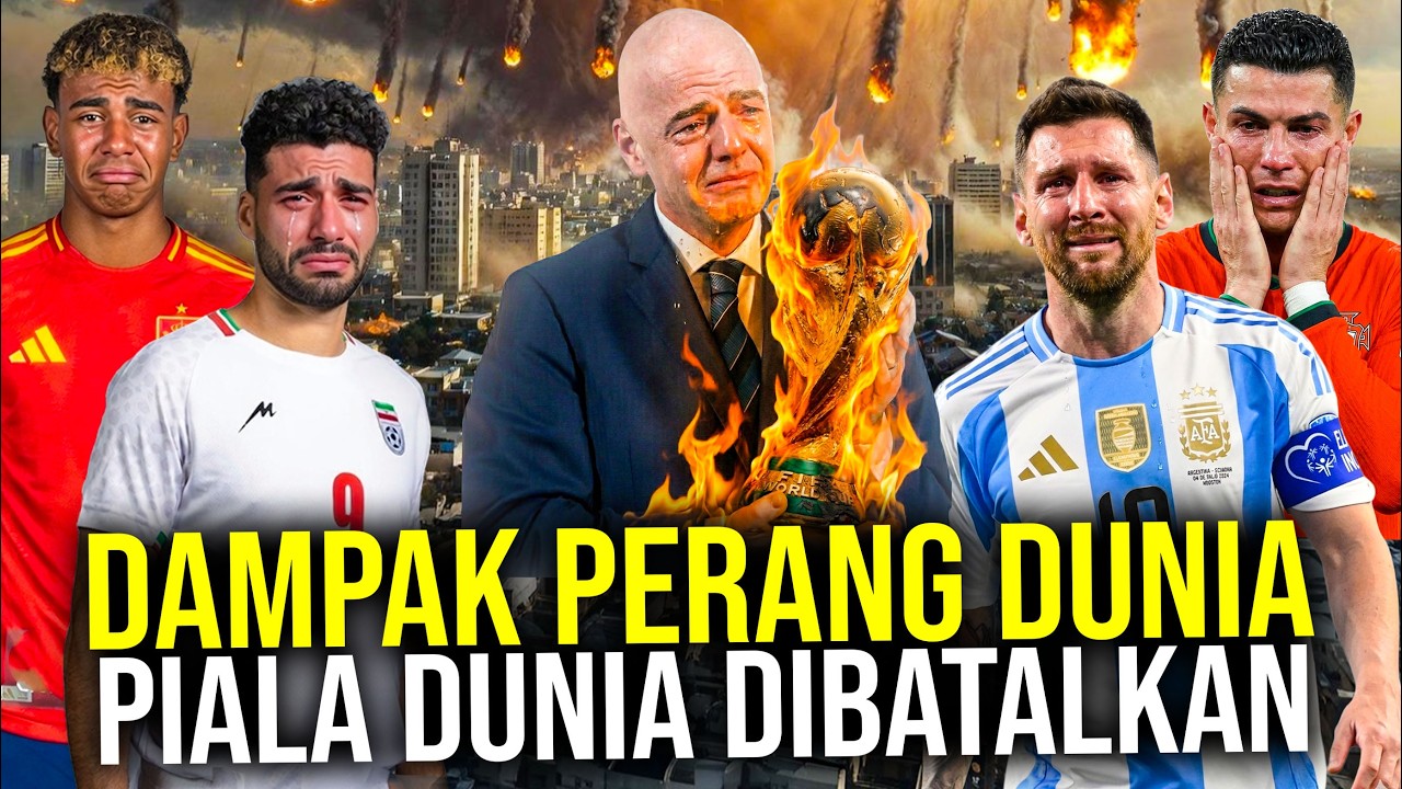 IRAN PILIH MUNDUR KARENA ALASAN KEAMANAN! DAMPAK PERANG DALAM SEPAKBOLA PIALA DUNIA KEMBALI TERANCAM