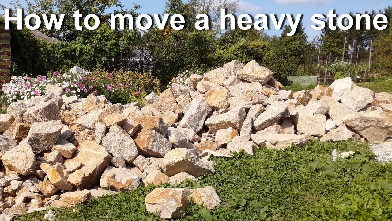 How to move a heavy stone