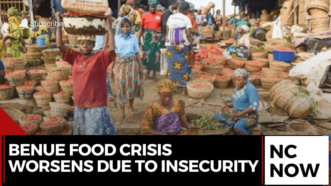 Benue Traders Struggle as Insecurity Disrupts Food Supply